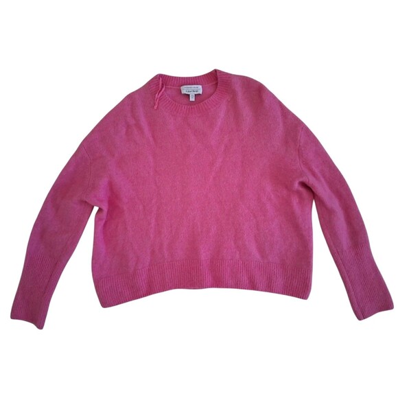 Stockholm & And Other Stories Sweater Pink Wool Mohair Blend Cropped  S - Picture 1 of 6